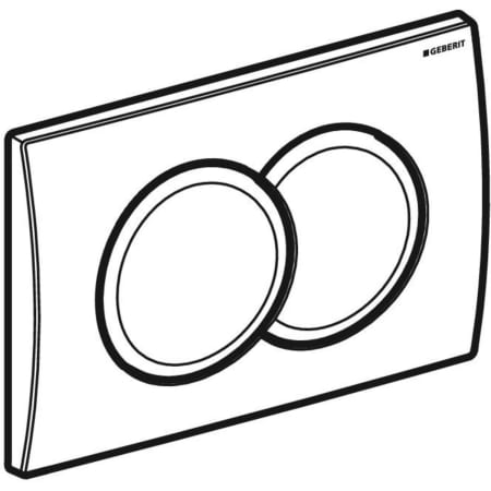 CLAPET? DE AC?IONARE REZERVOR INCASTRAT DELTA01 CROM MAT